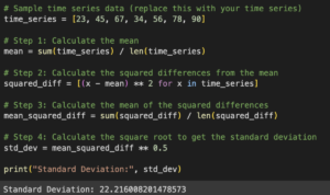 How To Calculate Standard Deviation In Python (Setup, Code, Example ...