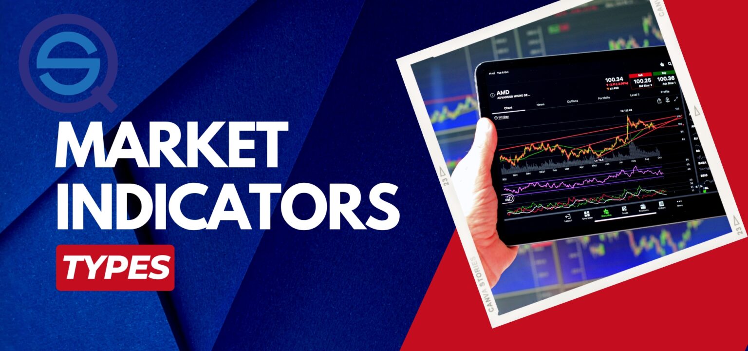 Graph showing market indicators with key financial metrics highlighted for stock market analysis