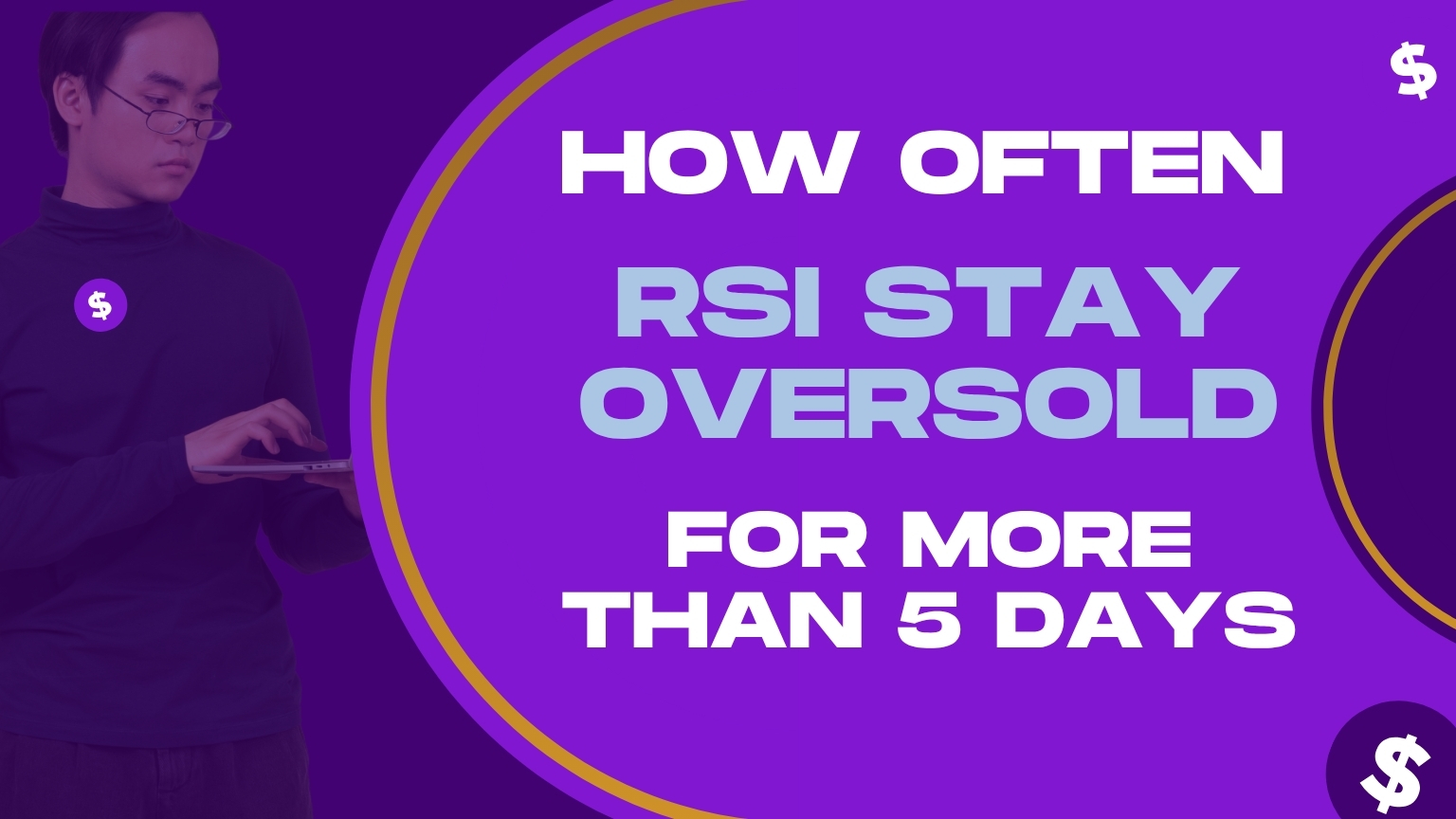 A minimalist article banner featuring a large black semi-circle on the left side against a white background.