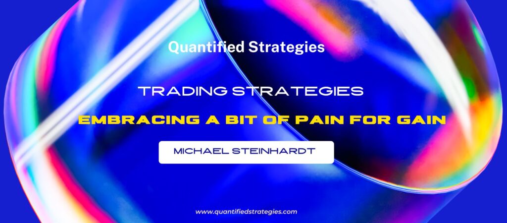 Michael Steinhardt – Trading Strategies: Embracing a Bit of Pain for Gain, a stylized professional graphic of Michael Steinhardt with a backdrop of a global financial map and data points, Quantified Strategies.