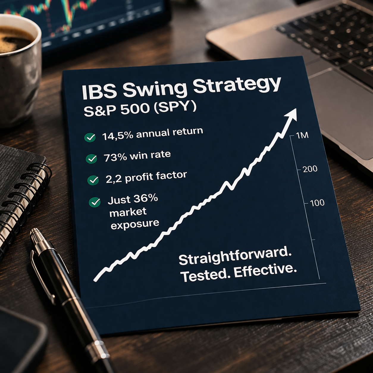 IBS Swing Trading Strategy – S&P 500 (SPY) (#2)