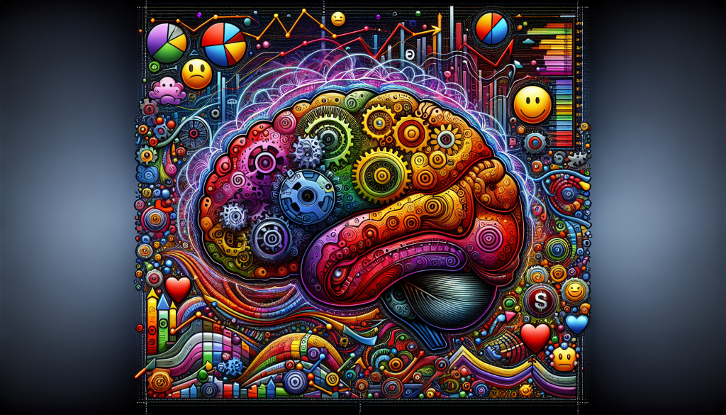 A vibrant, complex digital illustration of a human brain filled with colorful mechanical gears and clockwork.