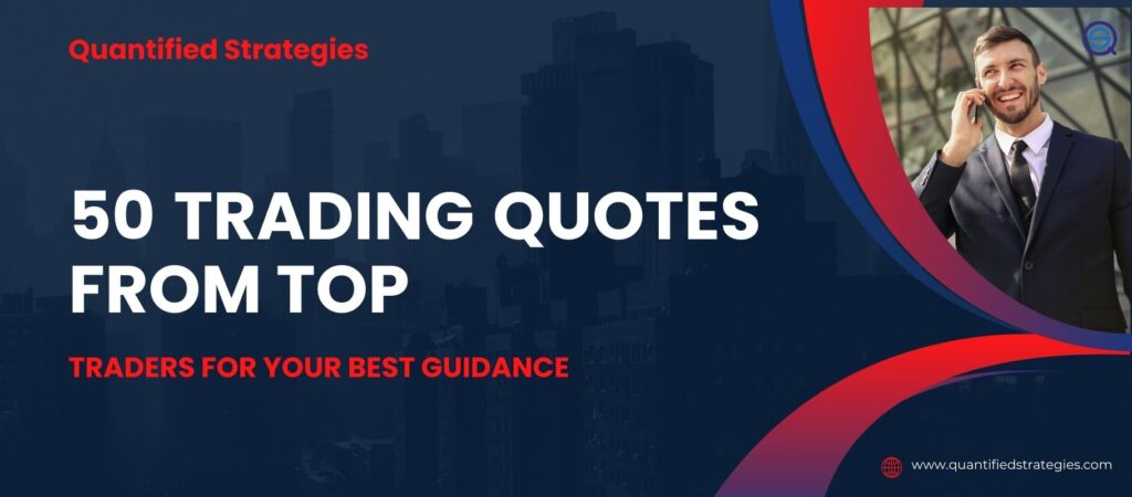 A professional horizontal banner with a dark blue background featuring a glowing digital line chart and light data points.
