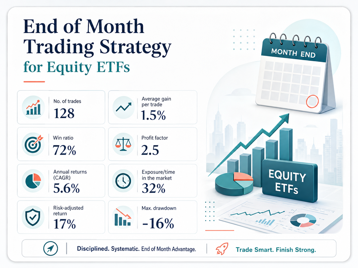 End of month strategy for ETFs