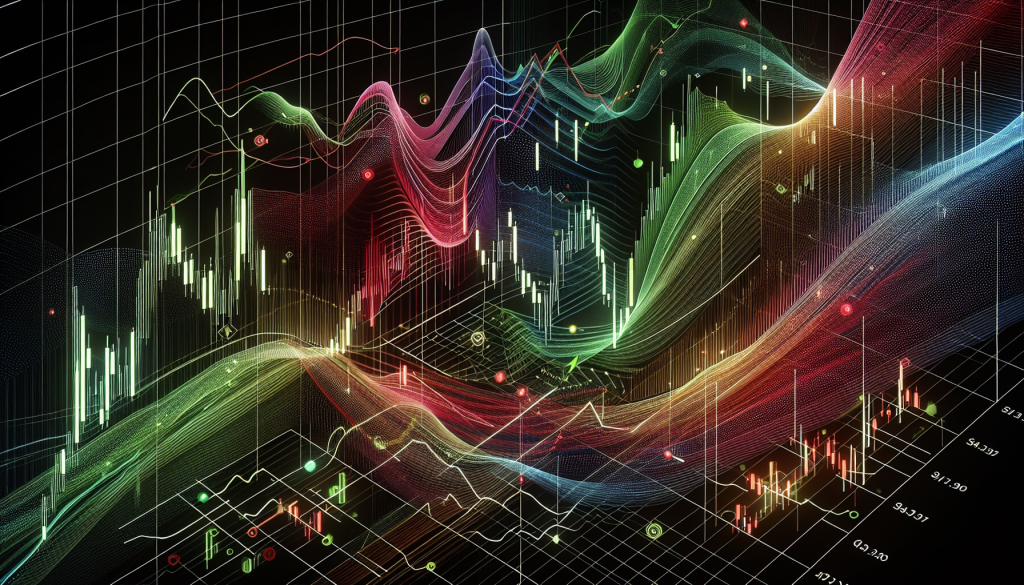 A dynamic digital visualization of a forex trading environment.
