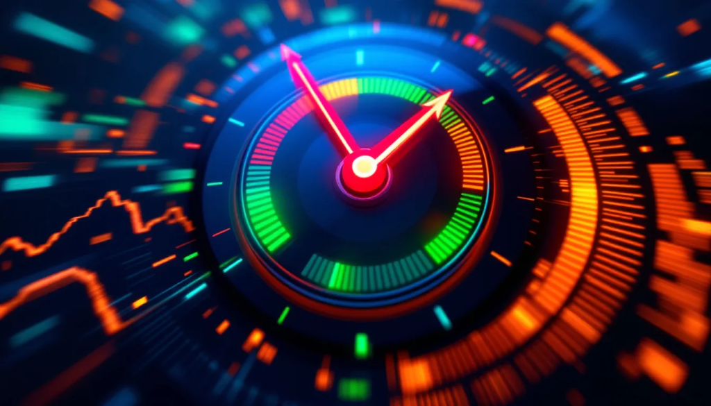 Best Times to Trade the S&P 500, displays a digital clock interface.