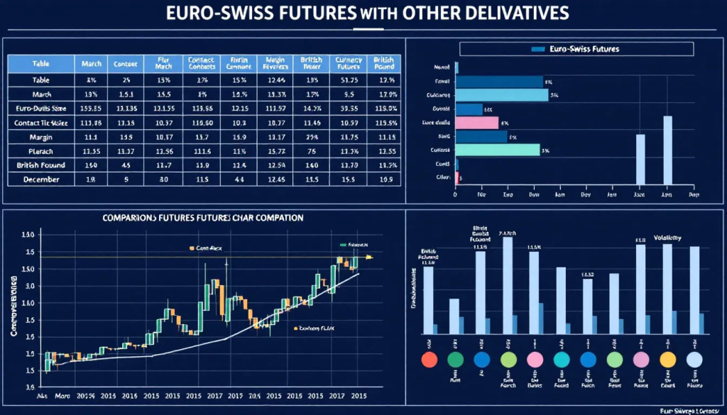 Comparing Euroswiss Futures with Other Financial Derivatives, illustrates detailed market performance metrics.