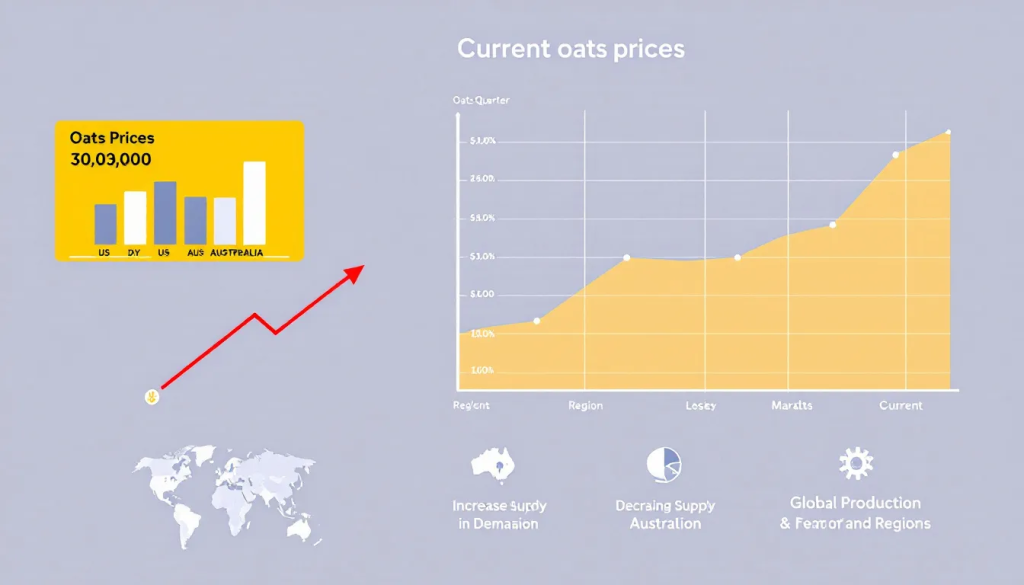 Current Oats Prices and Market Data, displays charts showing global oats market trends.