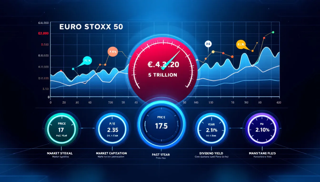 Fundamental Analysis for EURO STOXX 50 Investments, displays key financial market metrics.