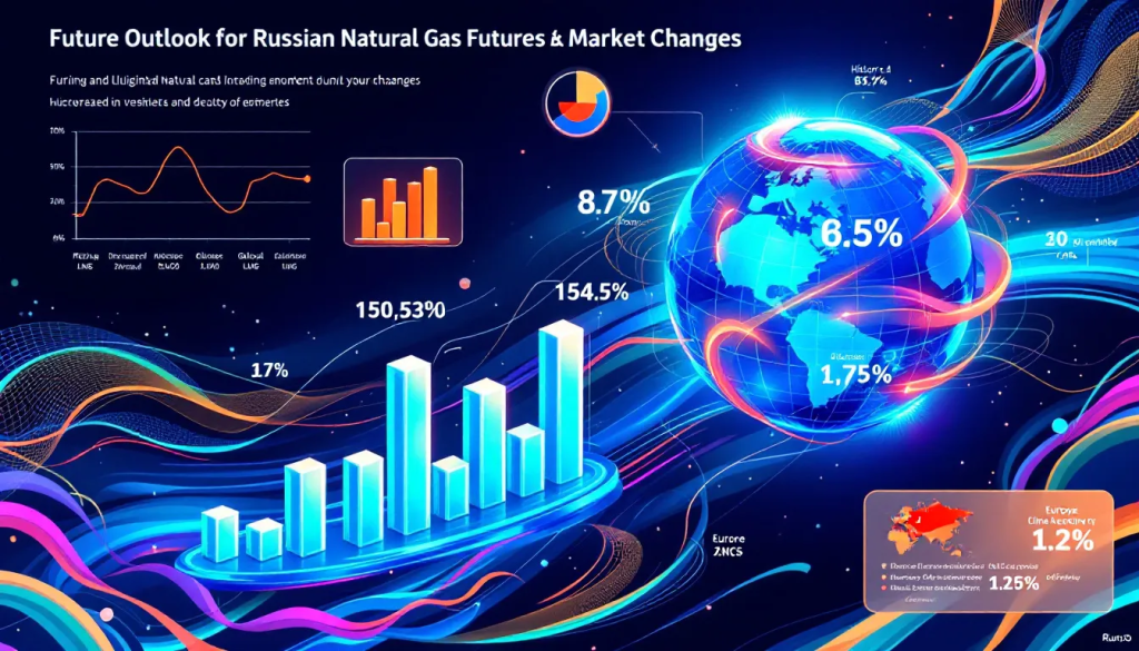 Future Outlook for Russian Natural Gas Futures, illustrates projected market performance trends.