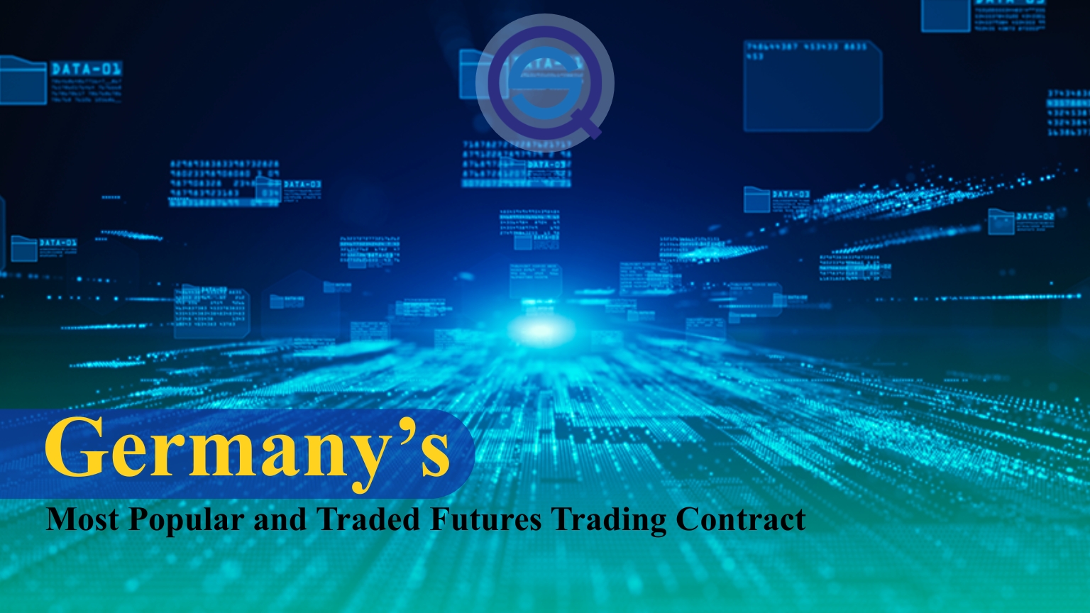 Germany’s, displays complex digital data representing important financial futures trading market information.