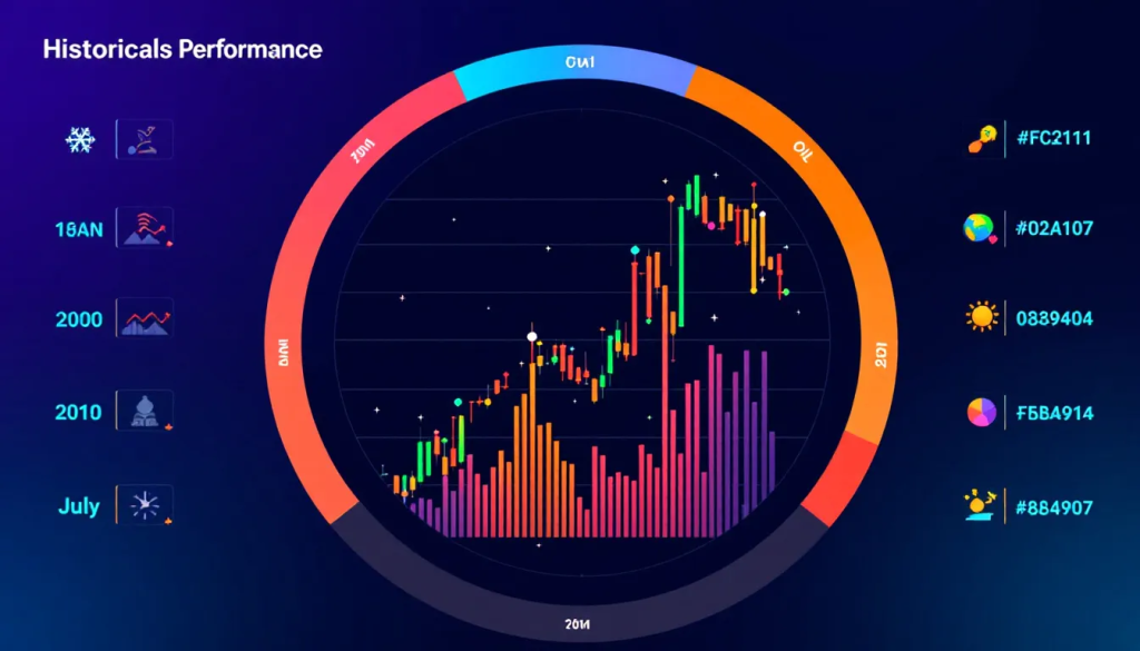 Historical Performance and Trading Volume, illustrates key market trends and financial data.