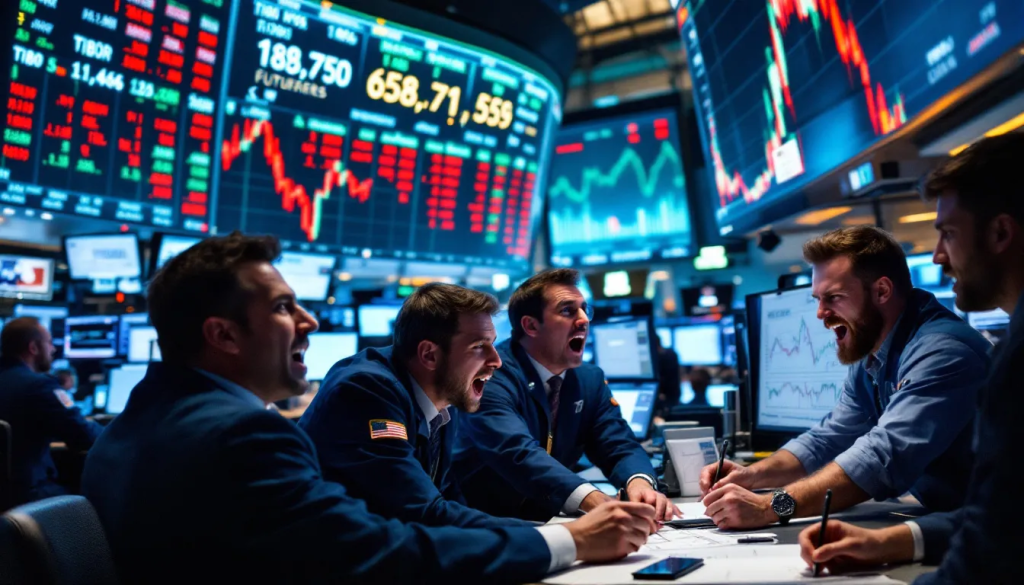 Impact of Economic Indicators on TIBOR Futures, displays intense professional market analysis.