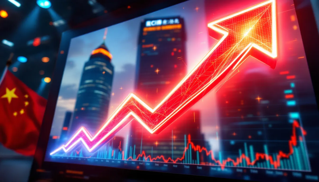 Impact on Global Markets, shows a glowing chart indicating significant economic growth.
