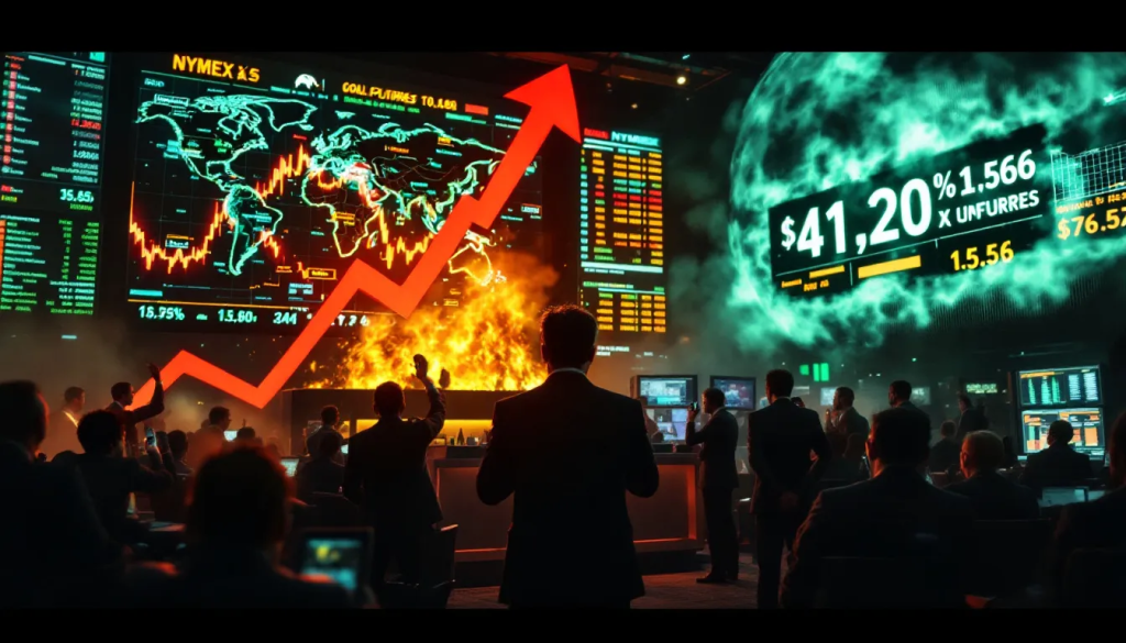 Key Markets for Coal Futures, displays intense global market trading activity trends.