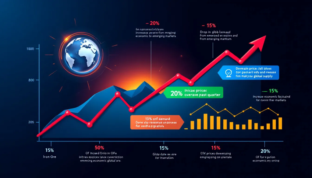 Recent Trends and Forecasts for Iron Ore Markets, displays essential global data.