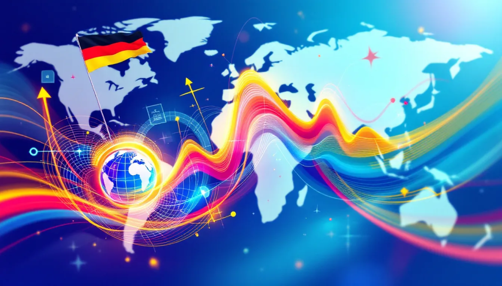 Recent Trends and Insights, displays a colorful map of global trading markets.