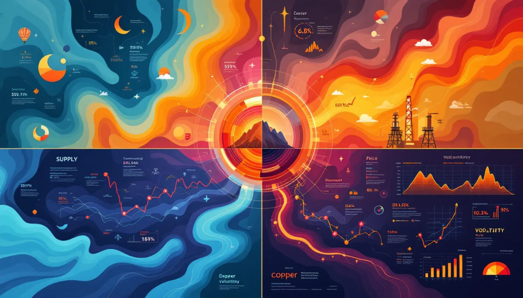 Risk Management in Copper Futures Trading, displays comprehensive market data and visualizations.