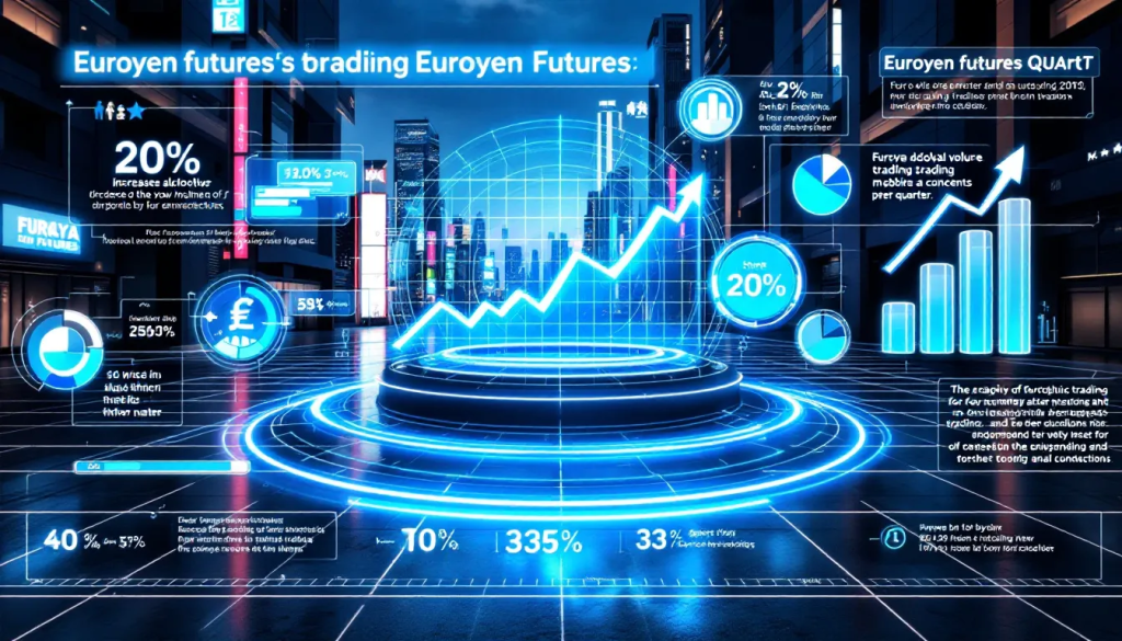 Technological Advancements in Euroyen Futures Trading, showcases dynamic digital financial data trends.