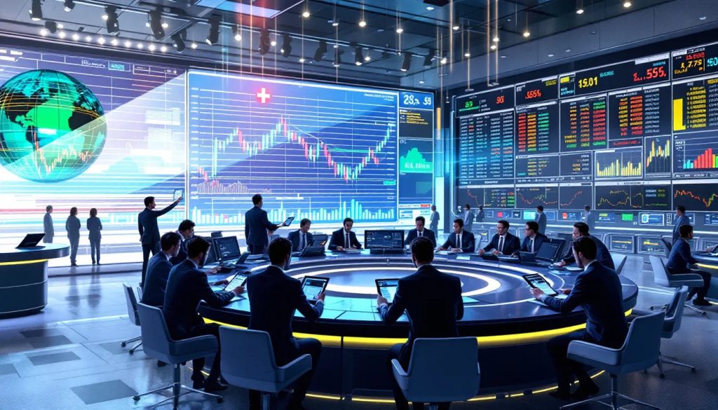 The Role of Technology and Innovation in Euroswiss Futures Trading, shows traders.