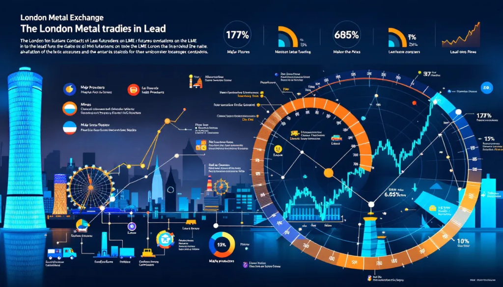 The Role of the London Metal Exchange in Lead Trading, shows market data.