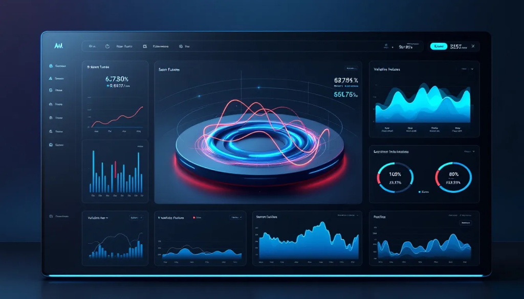 Trading Strategies for Saron Futures, displays analytical dashboards for effective market management.