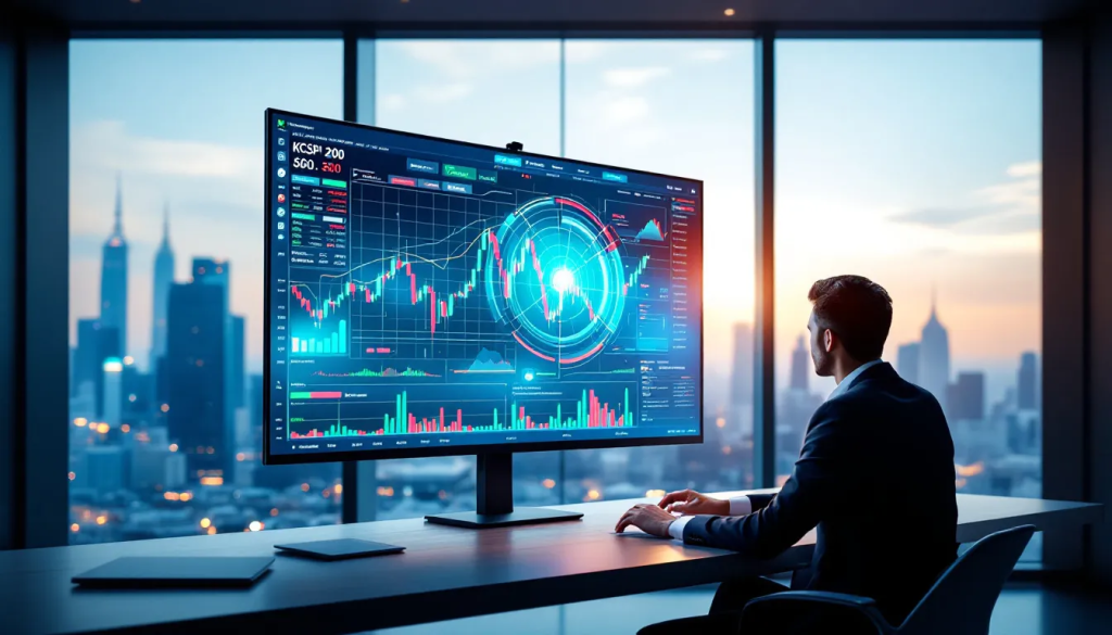 Trading the KOSPI 200 Futures, shows professional data analysis for better trades.