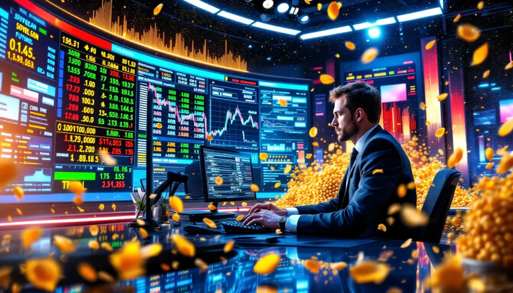 Developing a Trading Strategy for Soybean Futures, shows a professional analyzing market data.