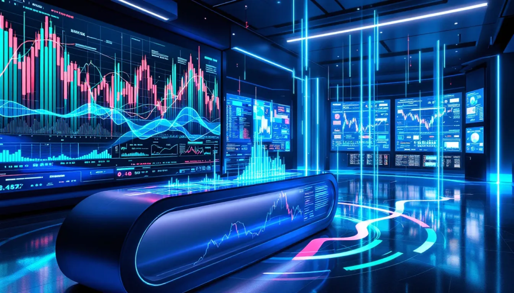 Advanced trading screens show data for developing and customizing your own statistical models effectively.