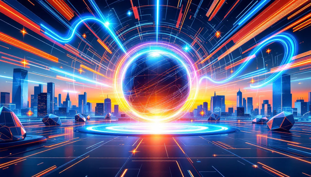 Hedging and Speculation Strategies in Metal Futures, displays a futuristic digital globe.