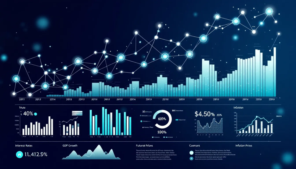 Key Factors Influencing Australian Dollar Futures Prices, shows detailed financial market charts.