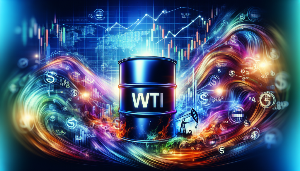Key Factors Influencing WTI Crude Oil Prices, depicts oil market trading data.