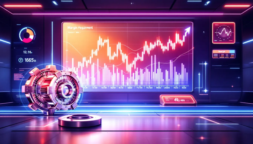 Margins and Leverage in Equity Index Futures, displays financial data and metrics.