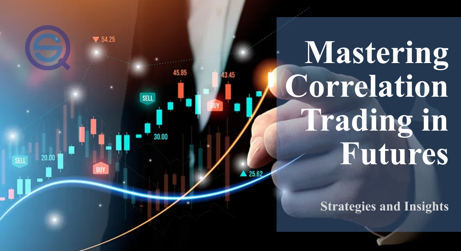 A professional analyzes financial charts to demonstrate strategies for mastering correlation trading in futures.