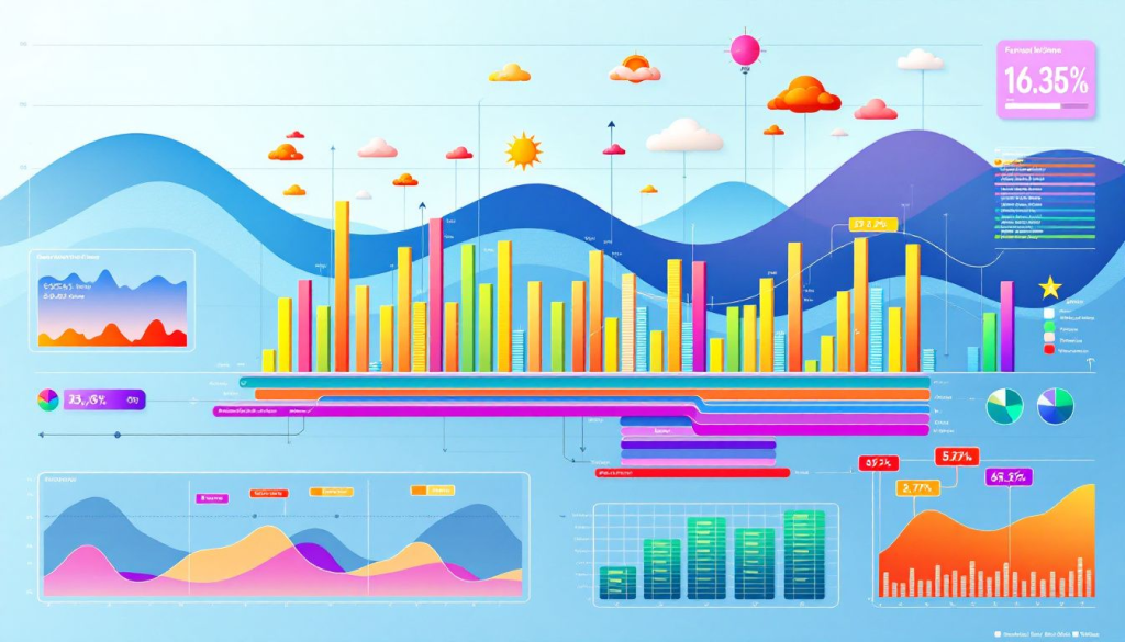 Colorful charts visualize popular seasonal futures spread strategies for effective market data analysis.