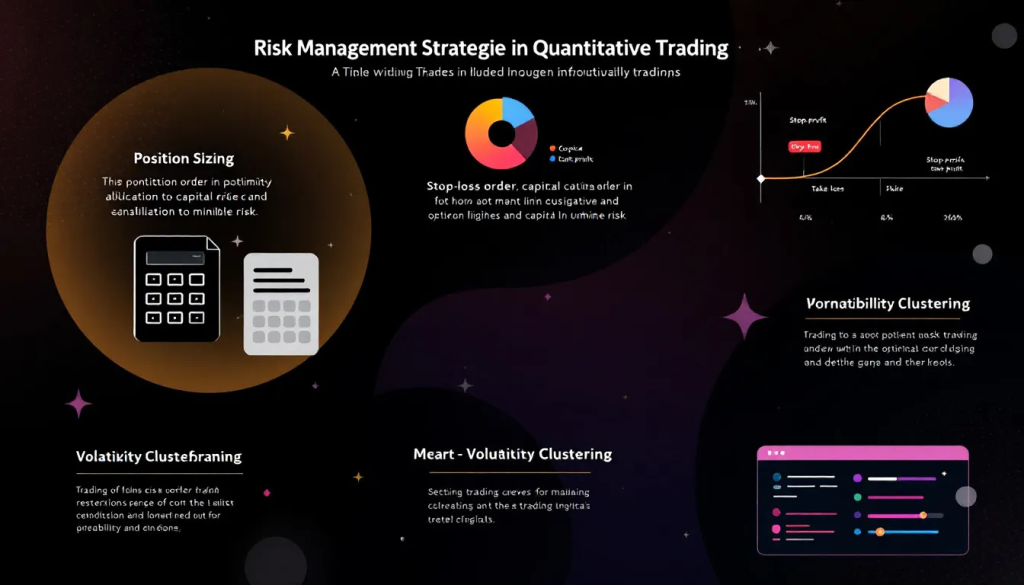 An informative diagram displays various risk management strategies and charts for systematic trading.
