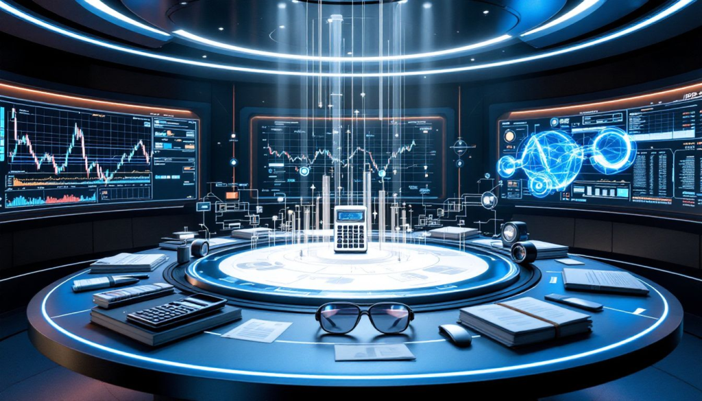 Advanced digital monitors display essential tools and resources for range trading futures market analysis.