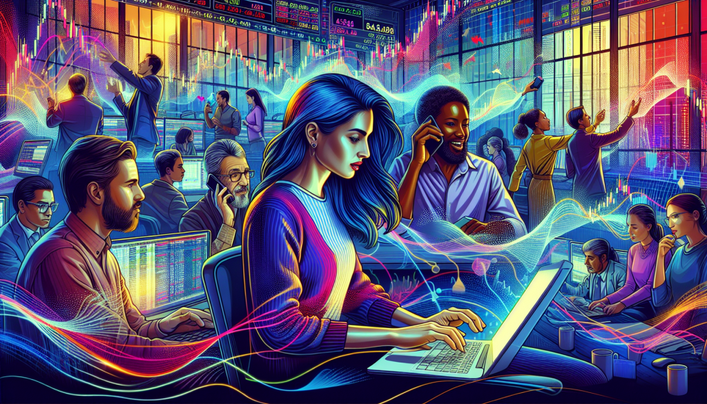 Who Trades Brent Crude Oil Futures, displays diverse professionals working in finance.