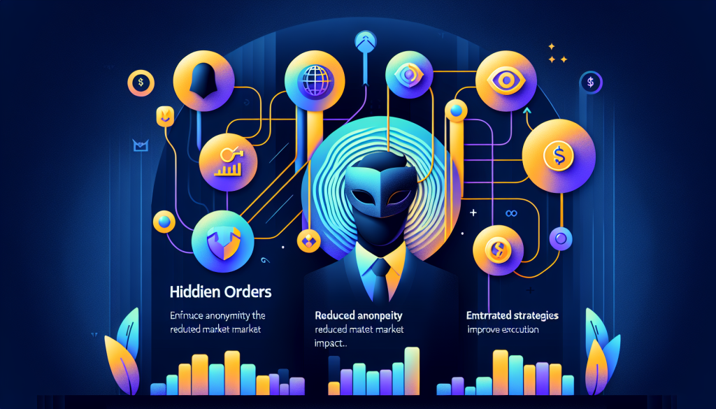 A masked figure and glowing network lines illustrate potential risks and drawbacks of trading.
