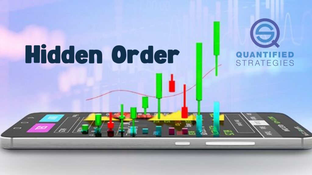 A smartphone displays colorful financial charts and graphs representing modern online market trading activity.