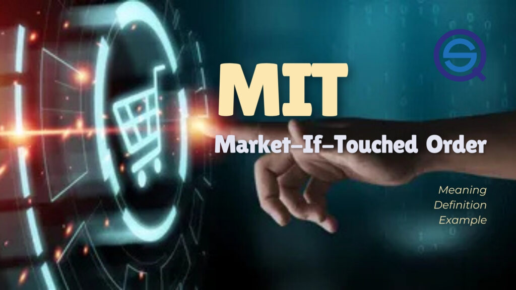 A hand reaches out to touch a glowing digital shopping cart interface.