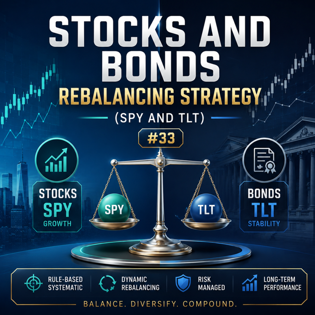 Stocks And Bonds Rebalancing Strategy (SPY And TLT) (#33)